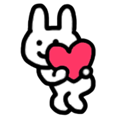 A small rabbit lovely Sticker