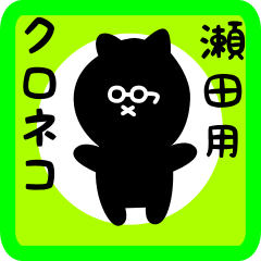 black cat sticker for seda