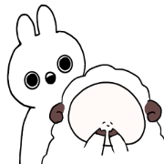 sheep&rabbit
