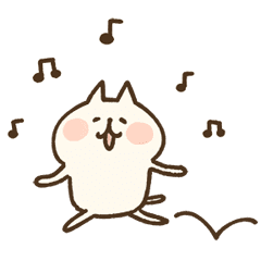 Animated Ne Ne Neko By Kanahei Line Stickers Line Store