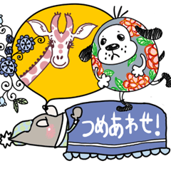 MINEYOSHI's assorted Sticker