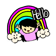 cheerfu girl kids