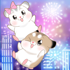Pudding Hamster 6: Big Stickers 1