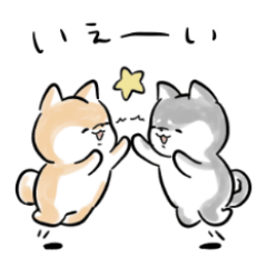 Shiba Inu Dog<Gradually friends>