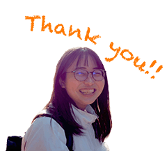 Rumi Yamaguchi's Thanks Sticker