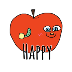 cute and lovely and happy stickers