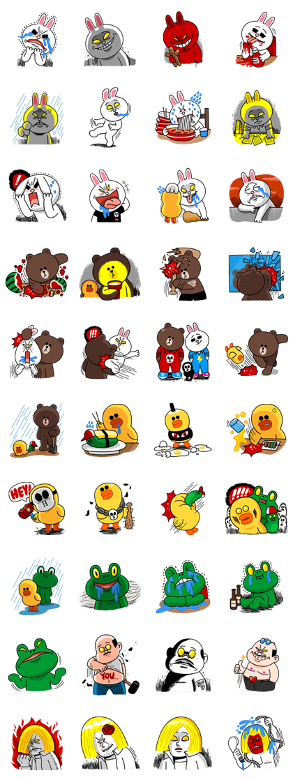 [EVENT] Angry LINE Characters