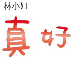 林先生小姐姓氏名字專屬大字姓名貼101