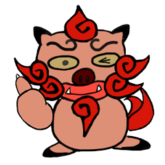 Okinawan lion shisa and Okinawa dialect