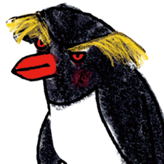 Rockhopper penguin of you