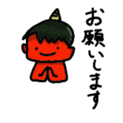 YURU-ONI sticker