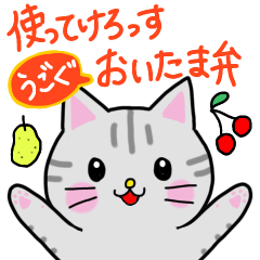 Cat speaks in YAMAGATA dialect:animation