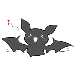 Bats sticker
