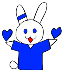 blue rabbit love