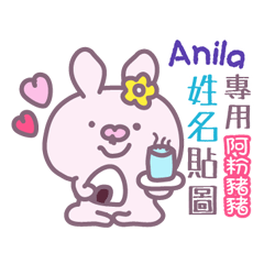 Twopebaby Pink Pig for Anila