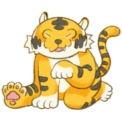 Tiger tiger is fun and cute