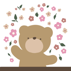 A cute bear for daily convos 8 (Spring)
