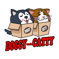 犬 と 猫：ドキィとケティ