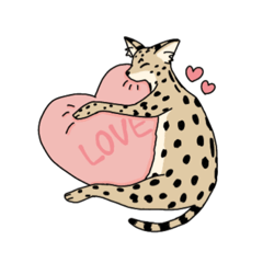 Serval Sticker vol.1