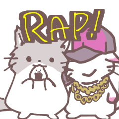 enjoy rap cat