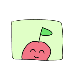 りんごくんスタンプ１