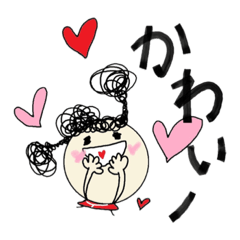 shijimi-chan's usable word sticker