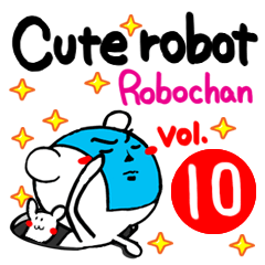 Cute robot. 10
