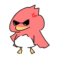 A bird that is always angry with mystery