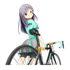 Japanese Moe cycling