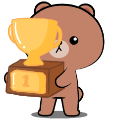 Sticker BROWN & FRIENDS X Andie v12