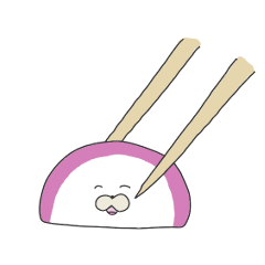 Easy to use sticker-Kamaboko-