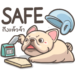 French Bulldog PIGU-Ani Stickers XVI