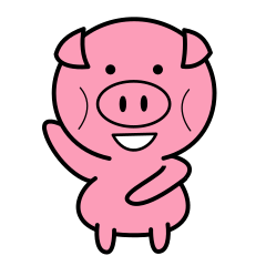 Cute pig Bootan [Basic]