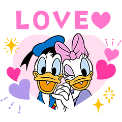 Donald&Daisy 情侣贴图