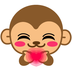 Monkey in love2