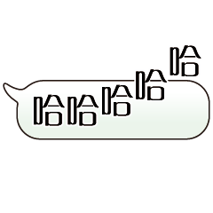 特超大字貼對話框報實用日常生活用語06.2