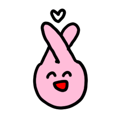 The cutest and craziest rabbit stickers