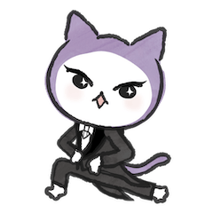 "Kageki" Lover Kitten Stamp