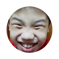 賴俊安的扮鬼臉