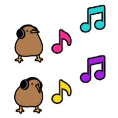 Stiker Animasi Burung Kiwi 2