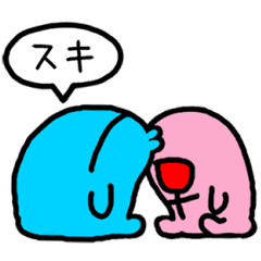 It moves! Male & Female's Sticker