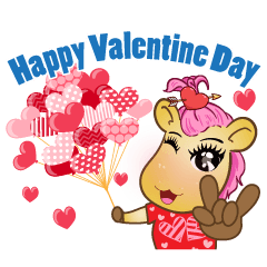 Golden horse Valentine and songkran