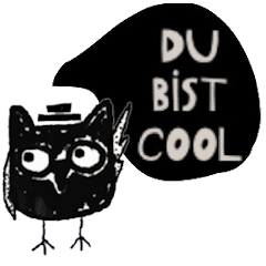 Cool Owl, i love you. (De/Animated)