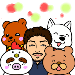 Katsuhito Nakayama and his jolly friends