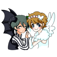 Little angel and devil