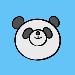 Panda MovingSticker