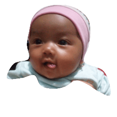 baby indira and baby gwen – LINE貼圖 | LINE STORE