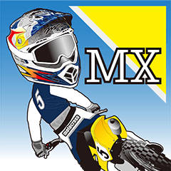 Motocross Sticker.s