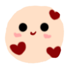 不圓的小圓人～