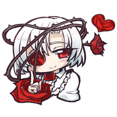 roseritta's sticker. BABINIKU VTuber